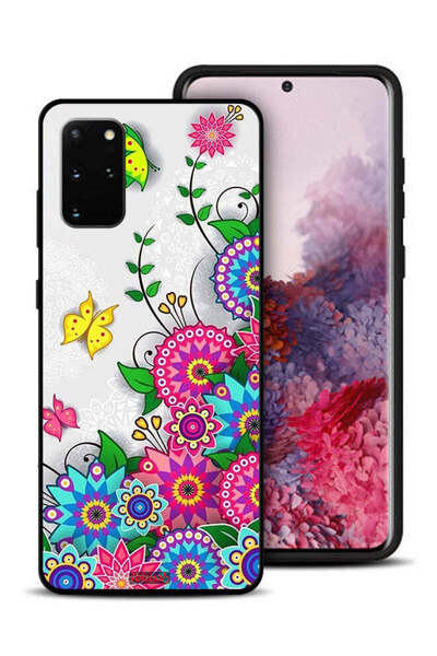 Tolwak غطاء حماية لهاتف سامسونج جالكسي S20 بلس بنقشة زهور ماندالا