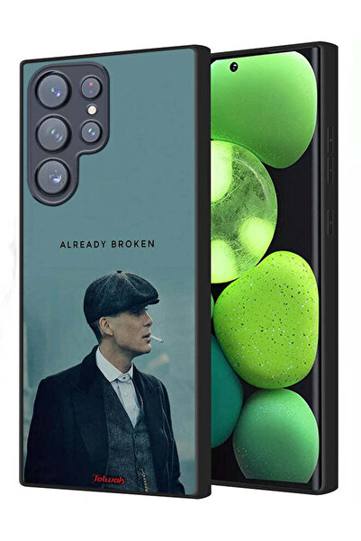 Tolwak غطاء حماية لهاتف Samsung Galaxy S23 Ultra 5G مكسور بالفعل