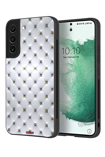 Tolwak غطاء حماية لهاتف سامسونج جالاكسي S22 بلس 5G مطبوع عليه دبابيس على القماش