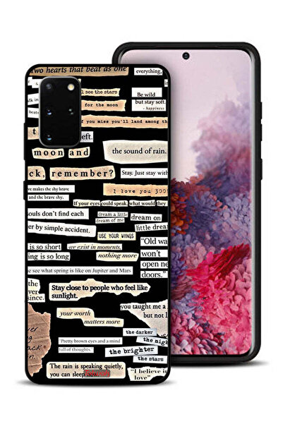 Tolwak غطاء حماية لهاتف سامسونج جالكسي S20 بلس مع ملصقات اقتباسات