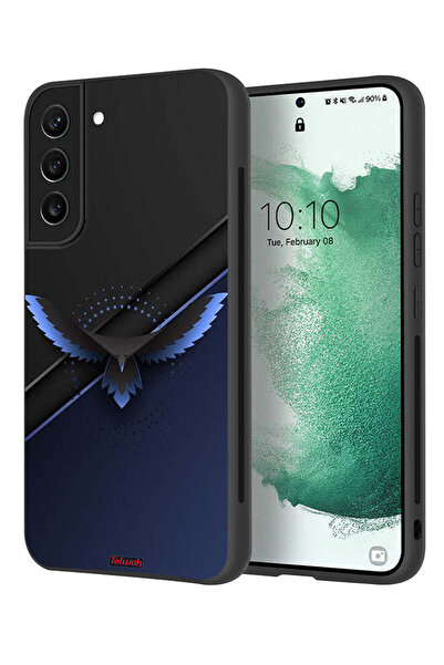 Tolwak غطاء حماية لهاتف سامسونج جالاكسي S22 بلس 5G بتصميم نسر فني تجريدي رقمي