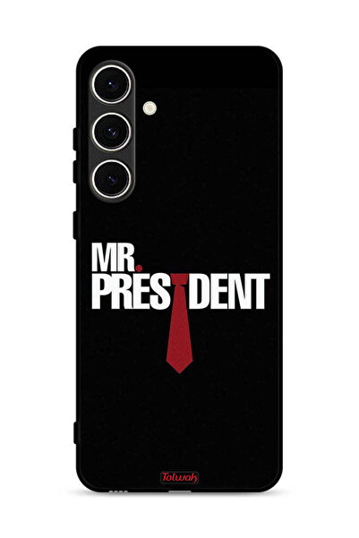 Tolwak غطاء حماية لهاتف Samsung Galaxy S24 FE 5G، السيد الرئيس