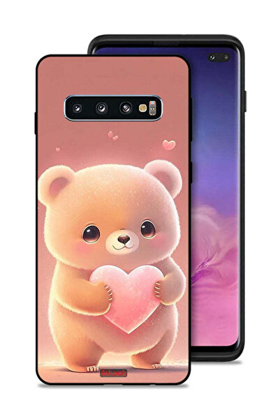 Tolwak غطاء حماية لهاتف Samsung Galaxy S10 Plus برسومات باندا صغيرة لطيفة تحم...