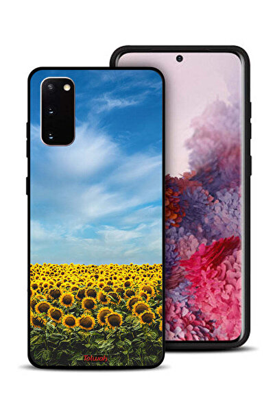 Tolwak غطاء حماية لهاتف سامسونج جالكسي S20 - عباد الشمس تحت السماء