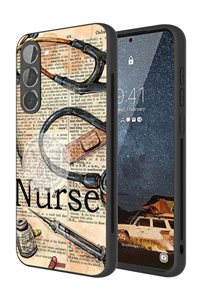 Tolwak غطاء حماية لهاتف سامسونج جالاكسي S23 بلس 5G، أدوات ممرضة عتيقة