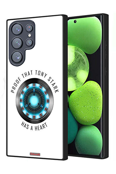Tolwak غطاء حماية لهاتف Samsung Galaxy S22 Ultra 5G دليل على أن توني ستارك لديه قلب