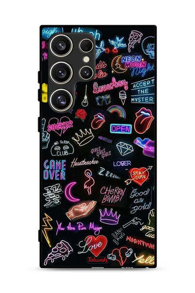 Tolwak Samsung Galaxy S24 Ultra 5G Protective Case Cover Accept The Mystery