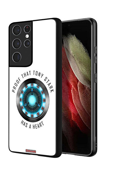 Tolwak غطاء حماية لهاتف Samsung Galaxy S21 Ultra 5G دليل على أن توني ستارك لد...