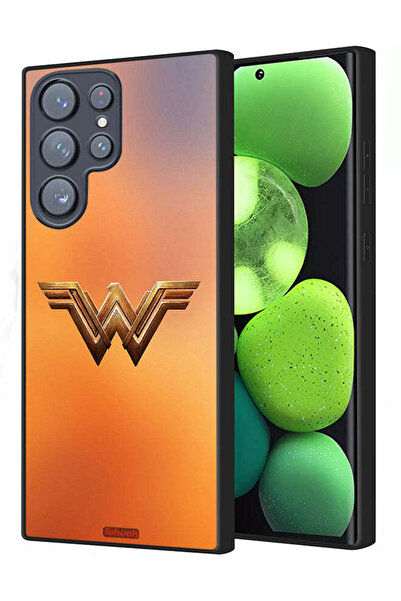 Tolwak غطاء حماية لهاتف سامسونج جالاكسي S23 ألترا 5G بشعار Wonder Women