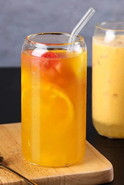 VAN VLECK 5-Piece Glass Pipette - 1St Quality, Durable and Healthy Straw, Washable (with Cleaning Brush Gift)