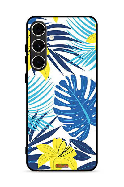 Tolwak غطاء حماية لهاتف سامسونج جالاكسي A56 5G بنقشة ريش وزهور