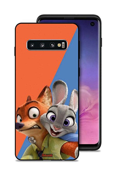Tolwak غطاء حماية لهاتف Samsung Galaxy S10 - أفضل الأصدقاء