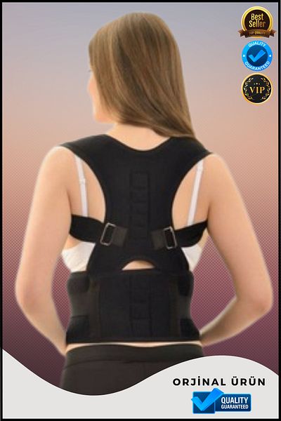 Overbazaar Magnetic Upright Posture Corset – Back and Lumbar Supported, Posture Support Corset