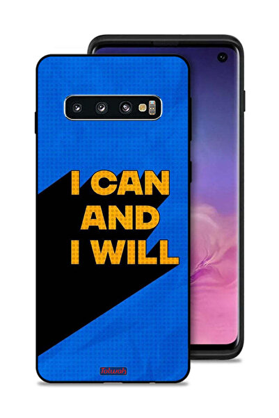 Tolwak غطاء حماية لهاتف سامسونج جالكسي S10 - أستطيع وسأفعل