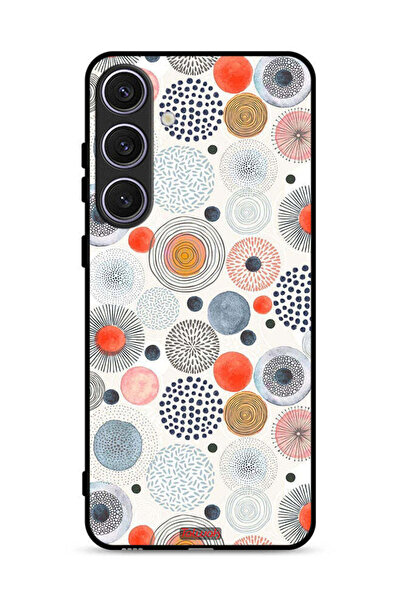 Tolwak غطاء حماية لهاتف سامسونج جالاكسي S25 بلس بنقشة زهور قطنية