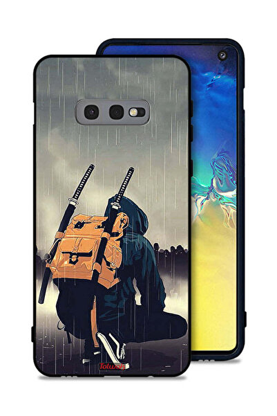 Tolwak غطاء حماية لهاتف Samsung Galaxy S10e بتصميم سيف ساموراي رقمي