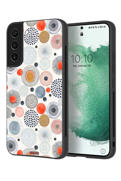 Tolwak غطاء حماية لهاتف سامسونج جالاكسي S21 بلس 5G بنقشة زهور قطنية