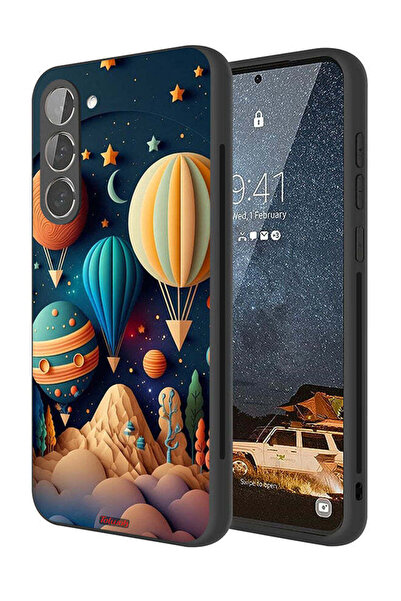 Tolwak غطاء حماية لهاتف سامسونج جالاكسي S23 بلس 5G من تصميم بيراشوت آرت