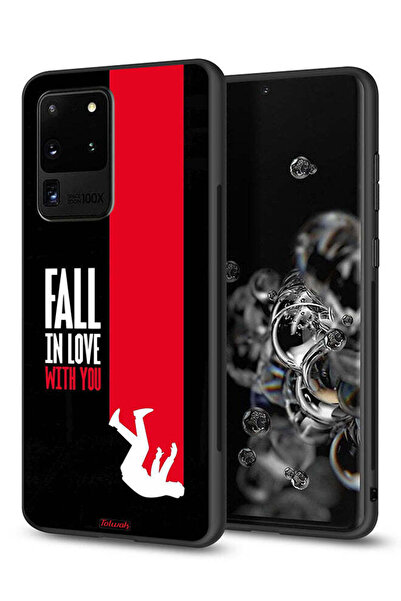 Tolwak Samsung Galaxy S20 Ultra Protective Case Cover Fall In Love With You