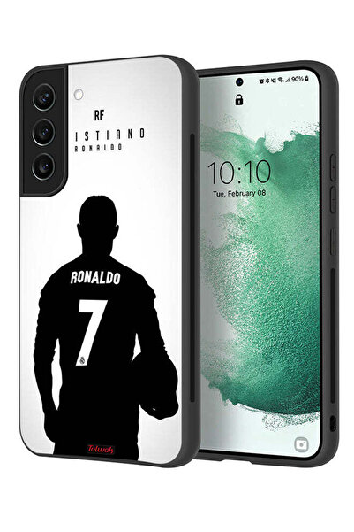 Tolwak غطاء حماية لهاتف سامسونج جالاكسي S21 FE 5G بقناع كريستيانو رونالدو