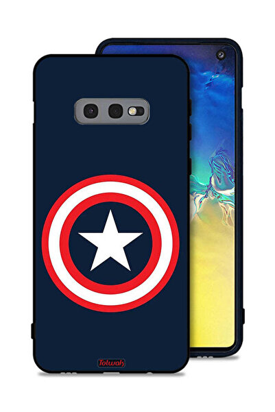 Tolwak Samsung Galaxy S10e Protective Case Cover Captain America