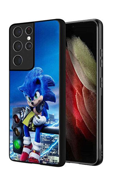 Tolwak غطاء حماية لهاتف سامسونج جالاكسي S21 ألترا 5G سونيك ريدينج