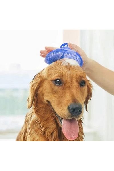 Emper Practical Animal Hair Collection Washing and Corner Itching Silicone Brush