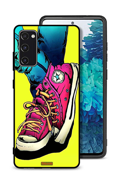 Tolwak Samsung Galaxy S20 FE Protective Case Cover Canva Shoes Art
