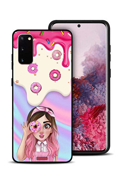Tolwak غطاء حماية لهاتف سامسونج جالكسي S20 يحمل صورة دونات