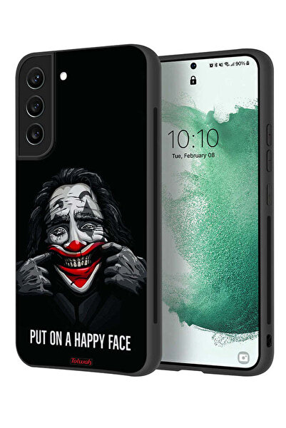 Tolwak غطاء حماية لهاتف سامسونج جالكسي S22 5G بوجه سعيد