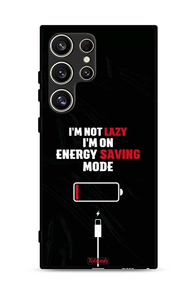 Tolwak غطاء حماية لهاتف سامسونج جالكسي S24 ألترا 5G أنا لست كسولاً، أنا في وض...