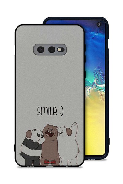 Tolwak غطاء حماية لهاتف Samsung Galaxy S10e بطبعة ابتسامة الأصدقاء