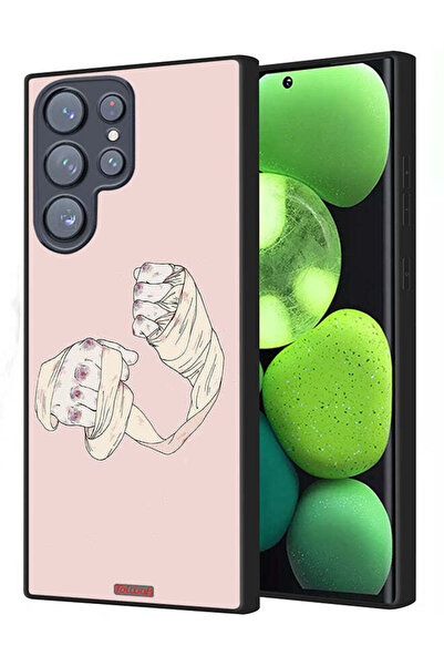 Tolwak غطاء حماية لهاتف سامسونج جالاكسي S23 ألترا 5G بتصميم فن المقاتل