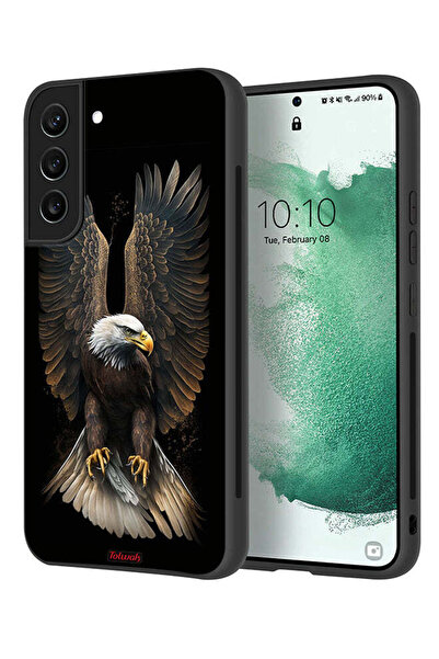 Tolwak غطاء حماية لهاتف سامسونج جالاكسي S22 بلس 5G بأجنحة نسر منتشرة