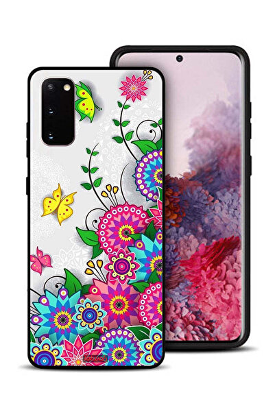Tolwak غطاء حماية لهاتف سامسونج جالكسي S20 بنقشة زهور ماندالا