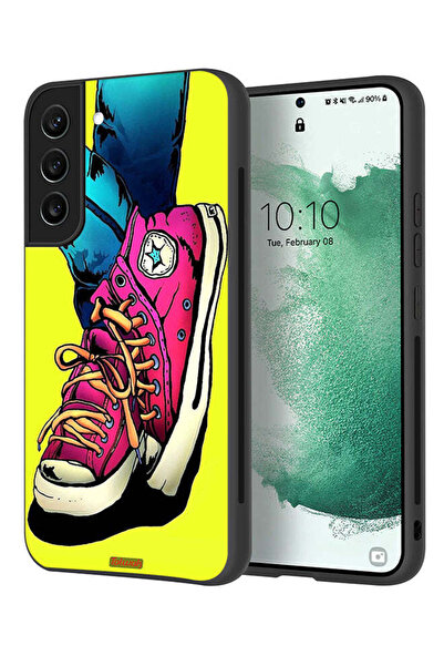 Tolwak غطاء حماية لهاتف سامسونج جالاكسي S22 بلس 5G، تصميم حذاء قماشي