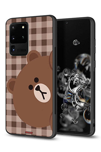Tolwak غطاء حماية بتصميم دب تيدي من سامسونج جالكسي S20 ألترا