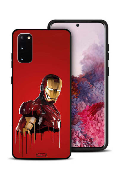 Tolwak غطاء حماية لهاتف سامسونج جالكسي S20 برسومات الرجل الحديدي