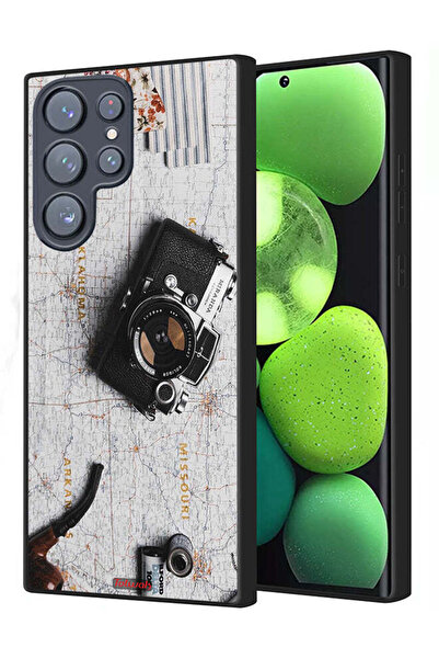Tolwak غطاء حماية لهاتف Samsung Galaxy S22 Ultra 5G بكاميرا كلاسيكية