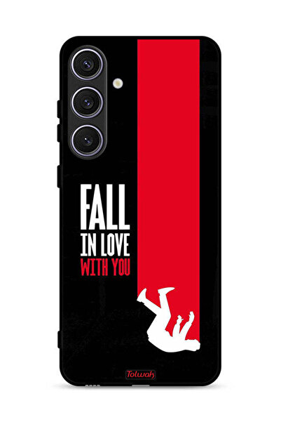 Tolwak غطاء حماية لهاتف سامسونج جالاكسي S24 بلس 5G - الوقوع في حبك