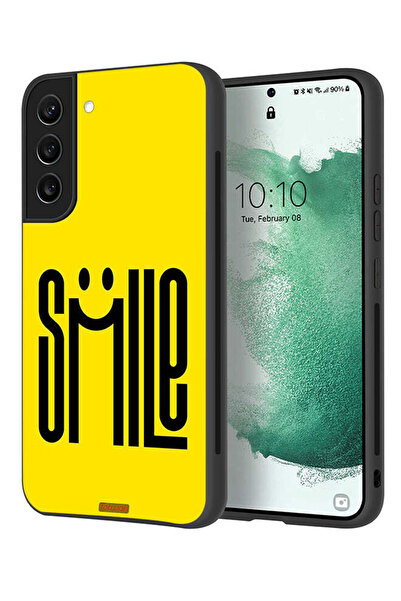 Tolwak غطاء حماية لهاتف سامسونج جالاكسي S22 بلس 5G برسومات ابتسامة فنية