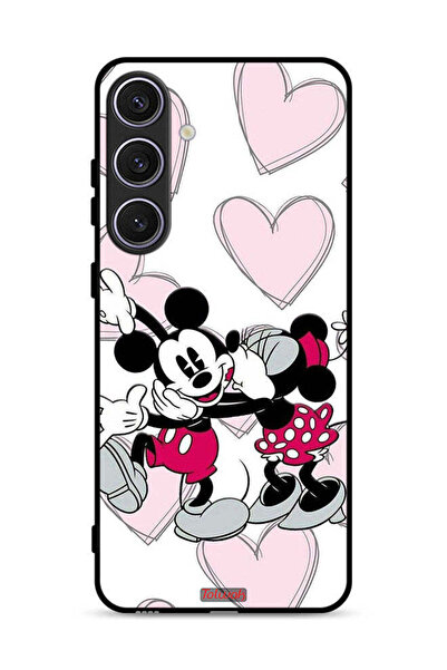 Tolwak غطاء حماية لهاتف سامسونج جالاكسي S25 بلس بتصميم عناق ميكي ماوس
