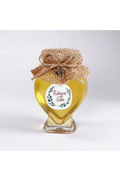 CARUL CU MIERE Marturie cu miere Capella, botez sau nunta, borcanel cu miere de salcam, 160g