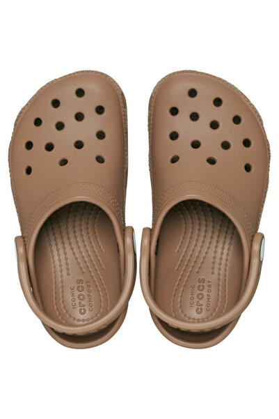 Crocs Classic Clog T Milk Chocolate Çocuk Terlik