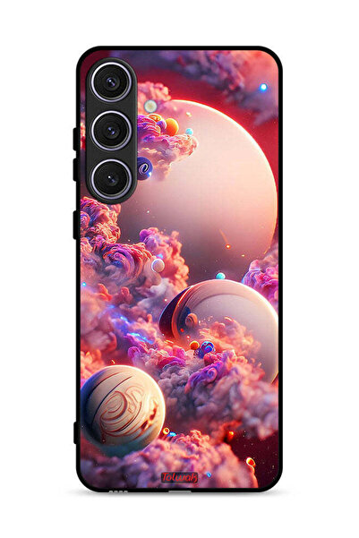 Tolwak غطاء حماية لهاتف سامسونج جالاكسي S25 بلس - سحاب، فن تجريدي