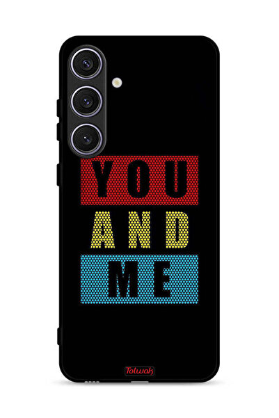 Tolwak غطاء حماية لهاتف Samsung Galaxy S24 Plus 5G أنت وأنا