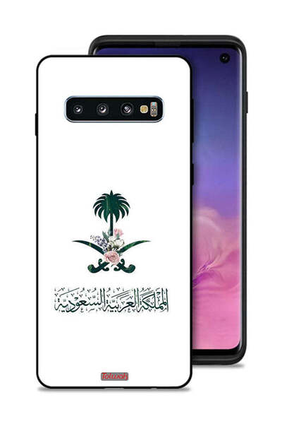 Tolwak غطاء حماية لهاتف سامسونج جالكسي S10 - علامة زهور المملكة العربية السعودية