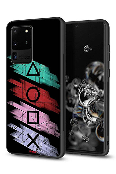 Tolwak غطاء حماية لهاتف سامسونج جالكسي S20 ألترا بأيقونات لعبة الحبار