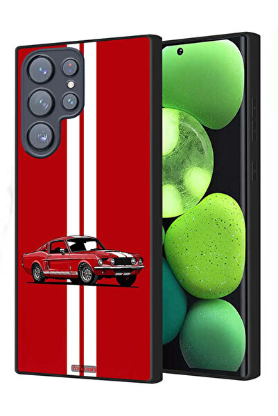 Tolwak غطاء حماية لهاتف Samsung Galaxy S22 Ultra 5G بتصميم سيارة كلاسيكية تجر...