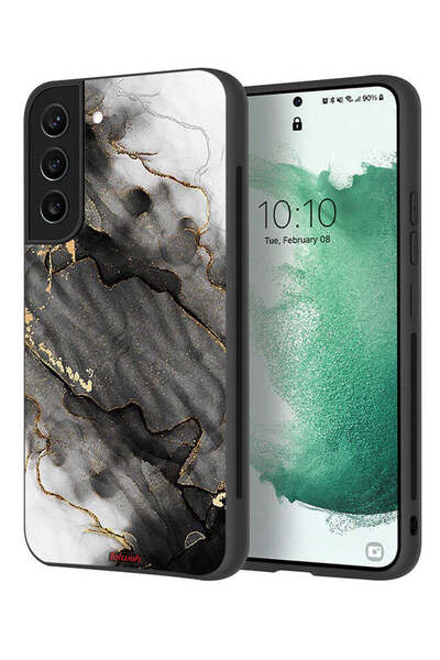 Tolwak غطاء حماية لهاتف سامسونج جالاكسي S21 بلس 5G، رخامي لامع